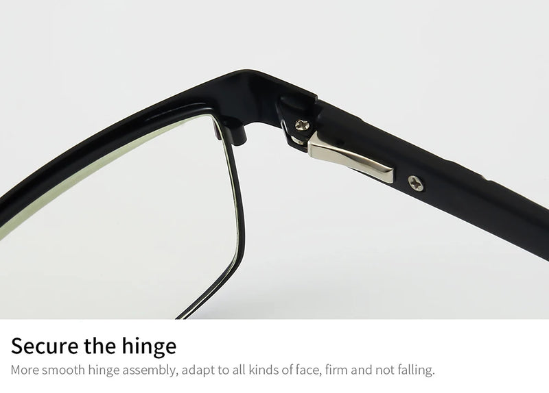 Óculos Inteligente Bifocal Anti-Luz Azul – Ajuste Automático de Grau, Proteção para Telas