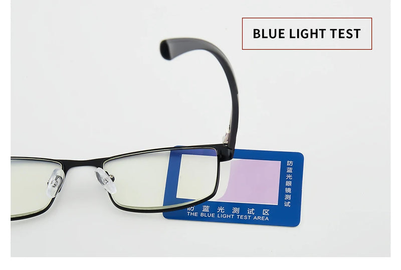 Óculos Inteligente Bifocal Anti-Luz Azul – Ajuste Automático de Grau, Proteção para Telas